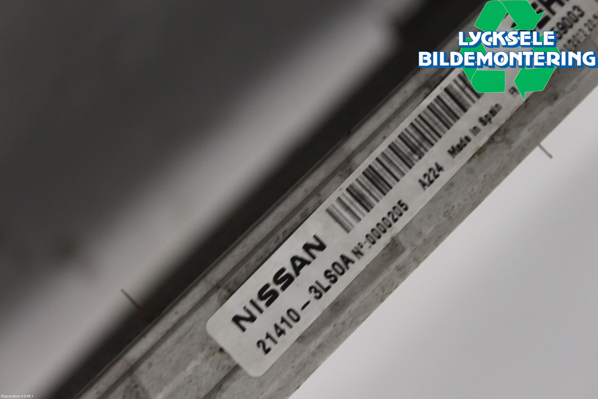Nissan NV200/NV200 COMBI Kylare Man