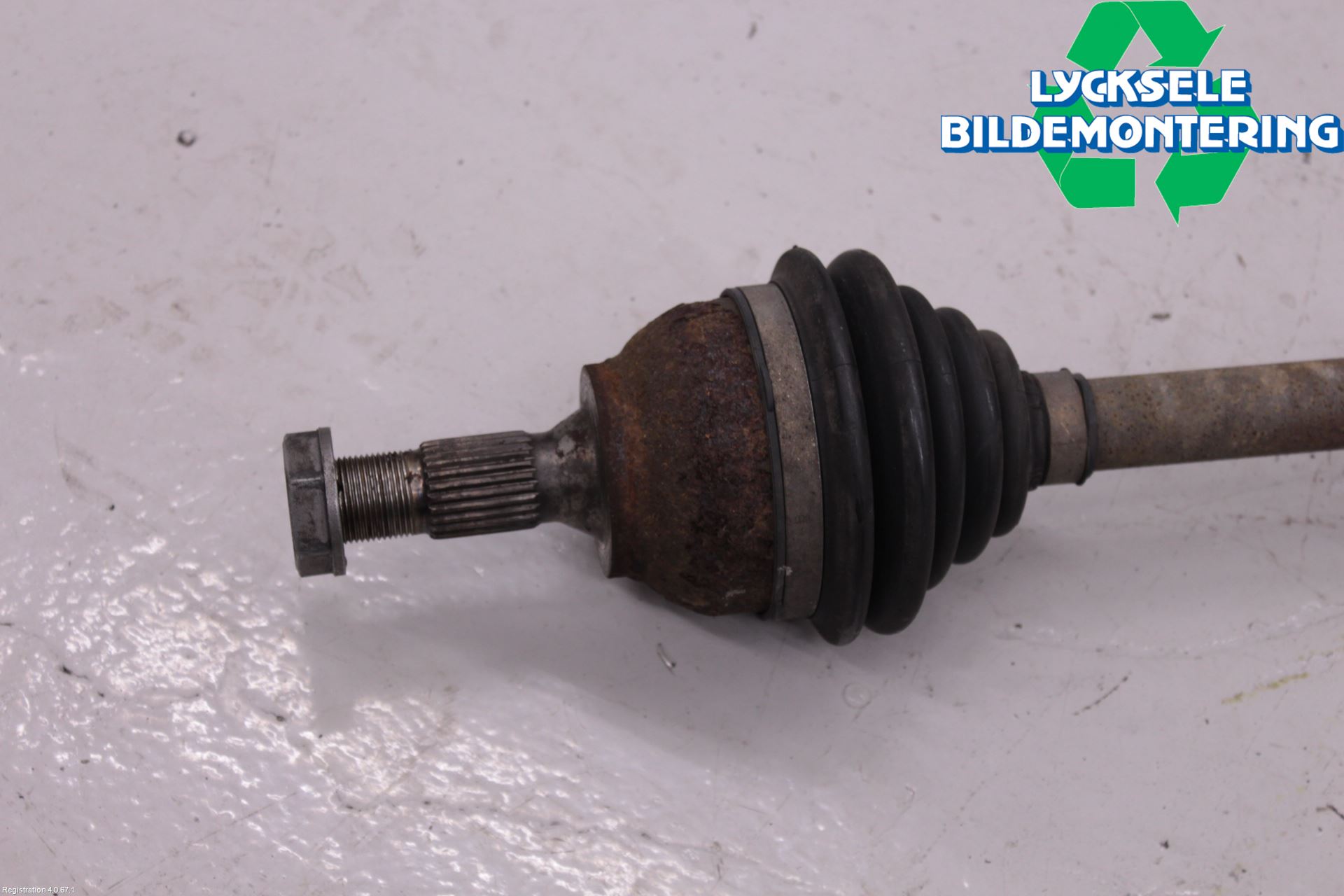 Peugeot 2008 13-20 Drivaxel Fram Vänster