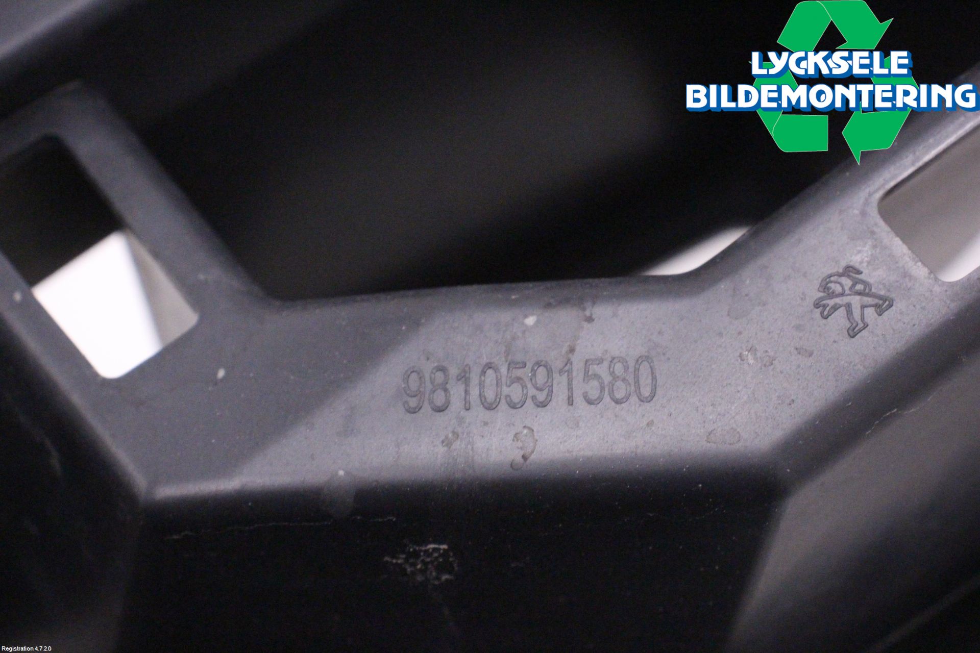Peugeot 3008 17-24 Stötfångarfäste Bak Vä