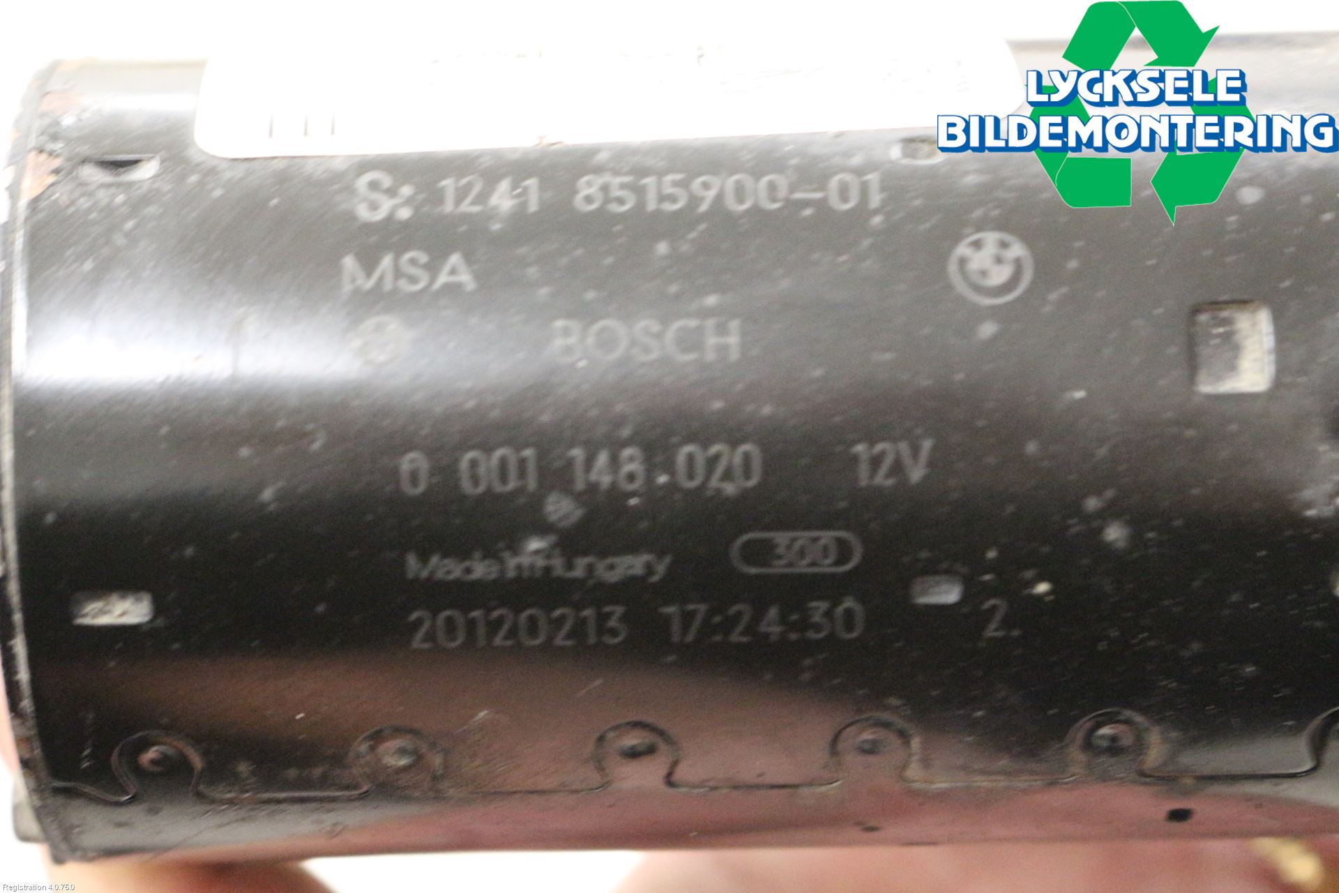 BMW 5 F10/F11/F18 09-17 Startmotor Diesel