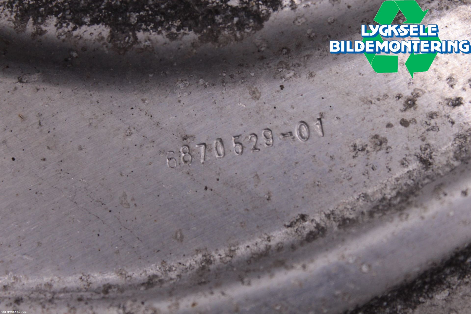 BMW X3 G01 18- Bromssköld Fram