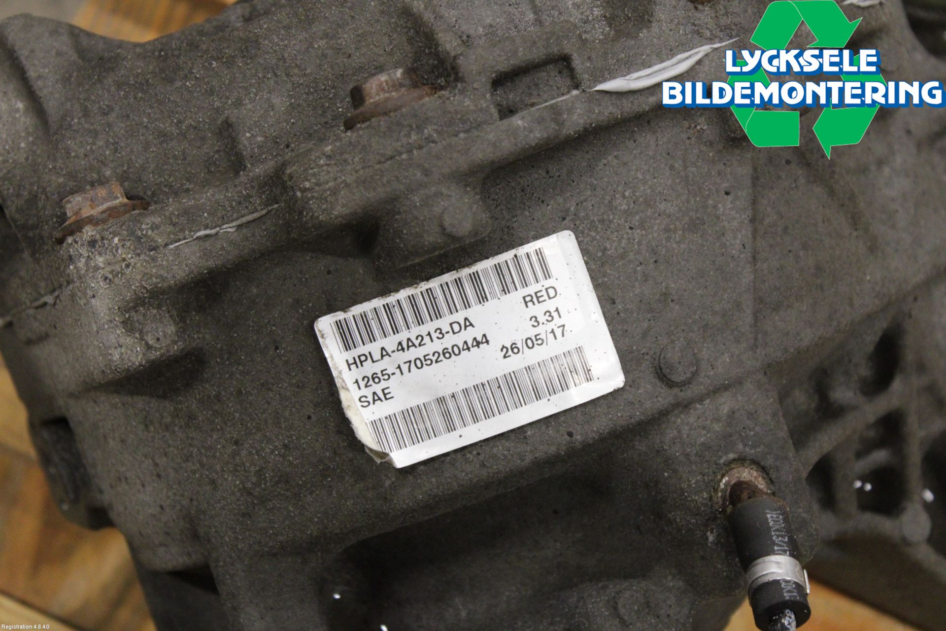 Landrover LAND ROVER DISCOVERY 5 16->> Bakväxel-Diff