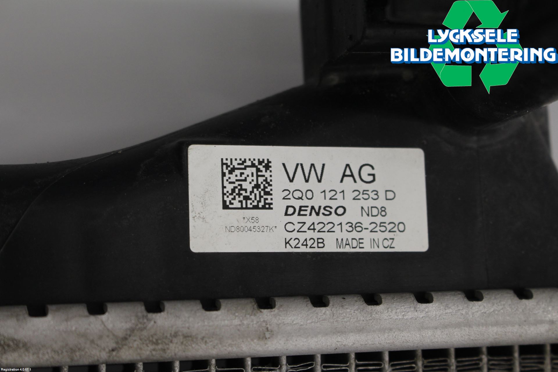 Volkswagen VW T-CROSS 19- Kylare Aut