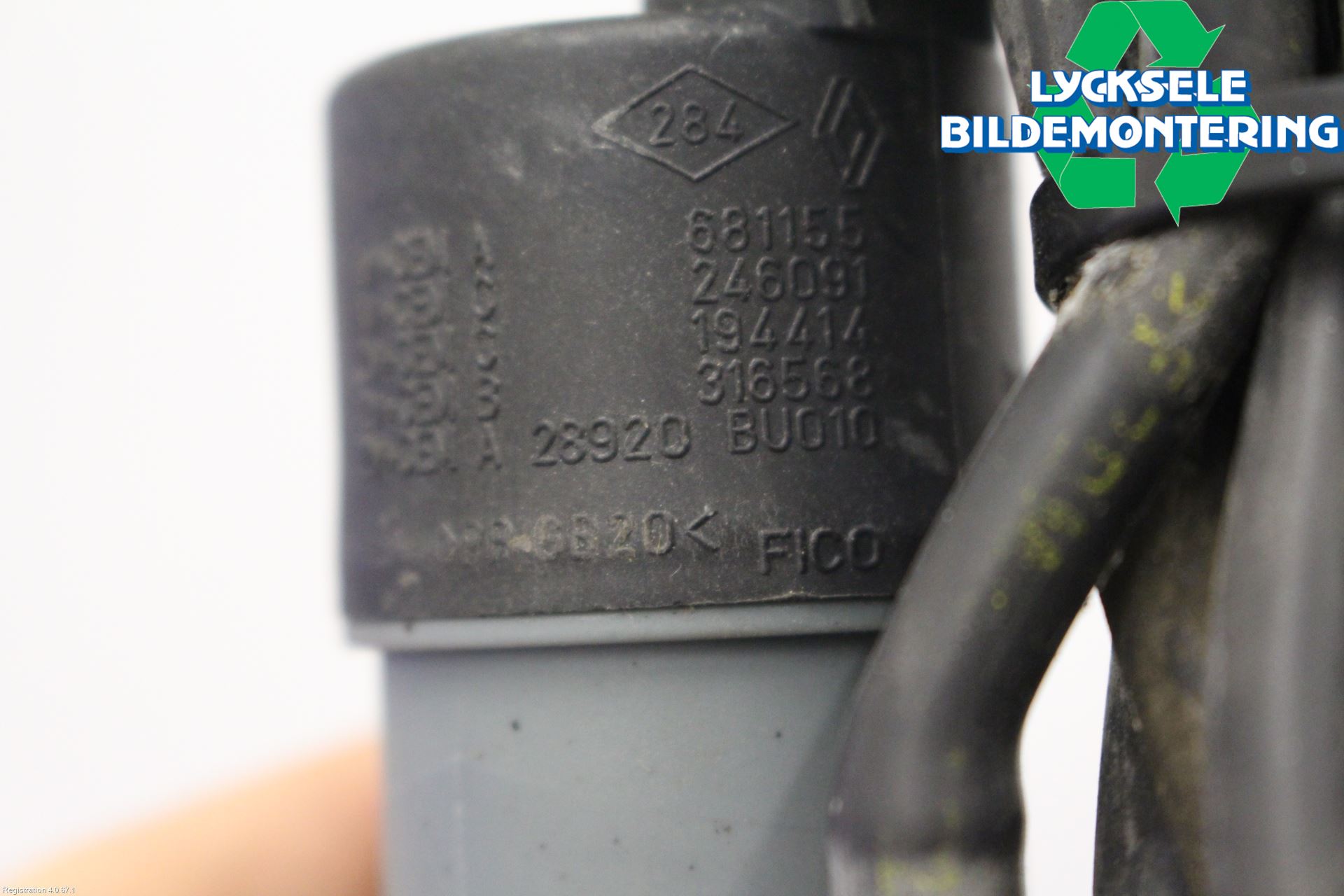 Nissan PATHFINDER R51 05-12 Spolarpump Vindruta
