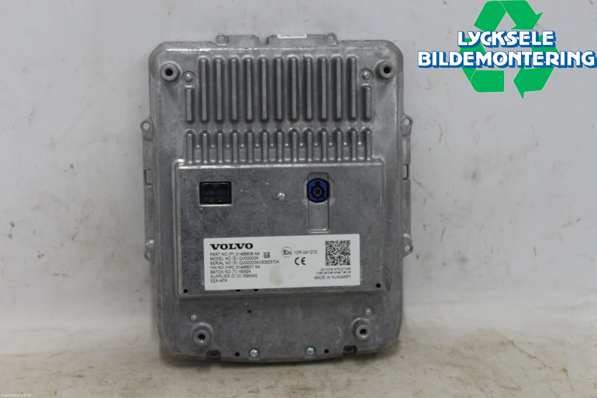 Volvo V90 17->> Multifunktionsdisplay