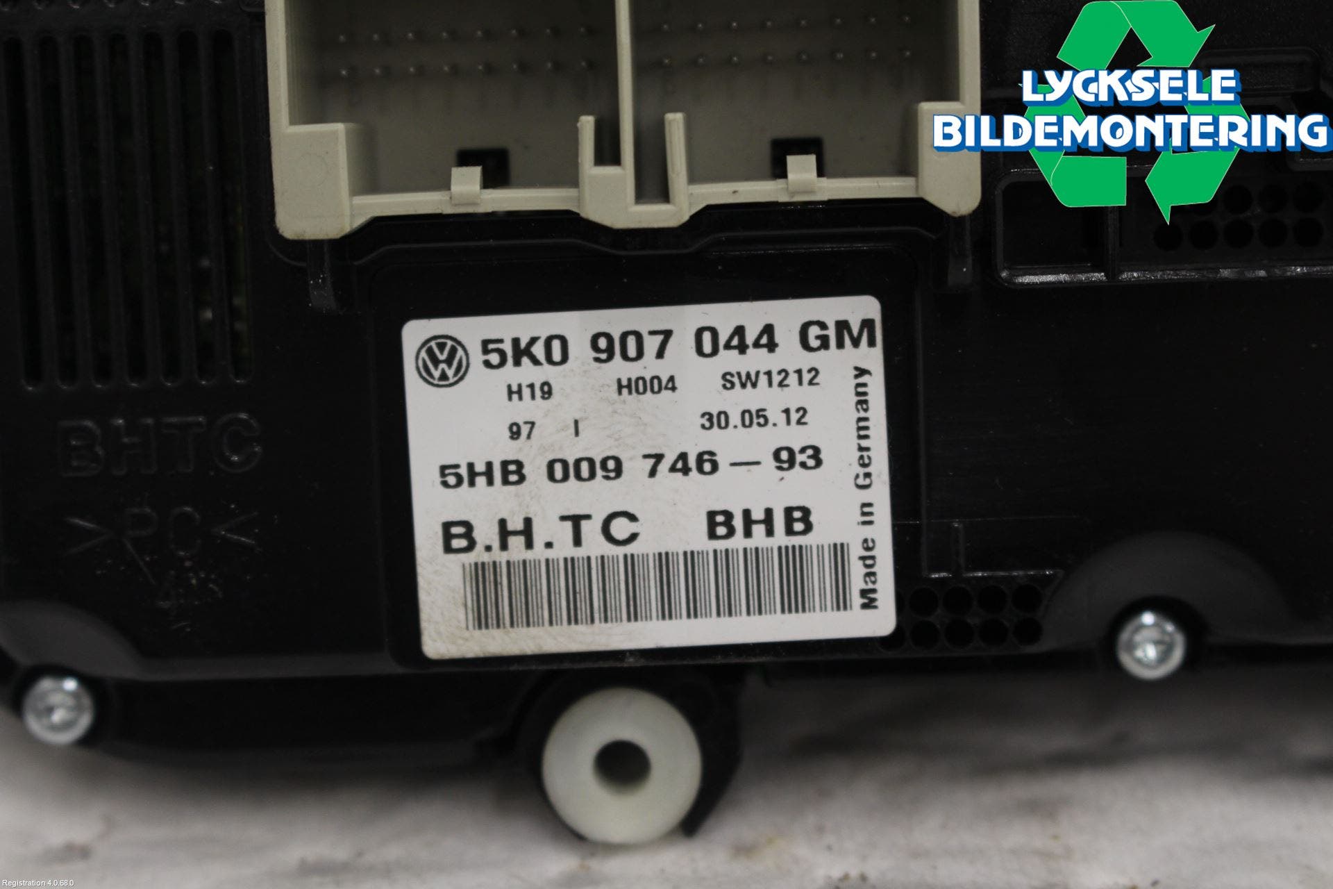 Volkswagen VW TIGUAN 07-16 Ac Styrenhet Ac Manöveren