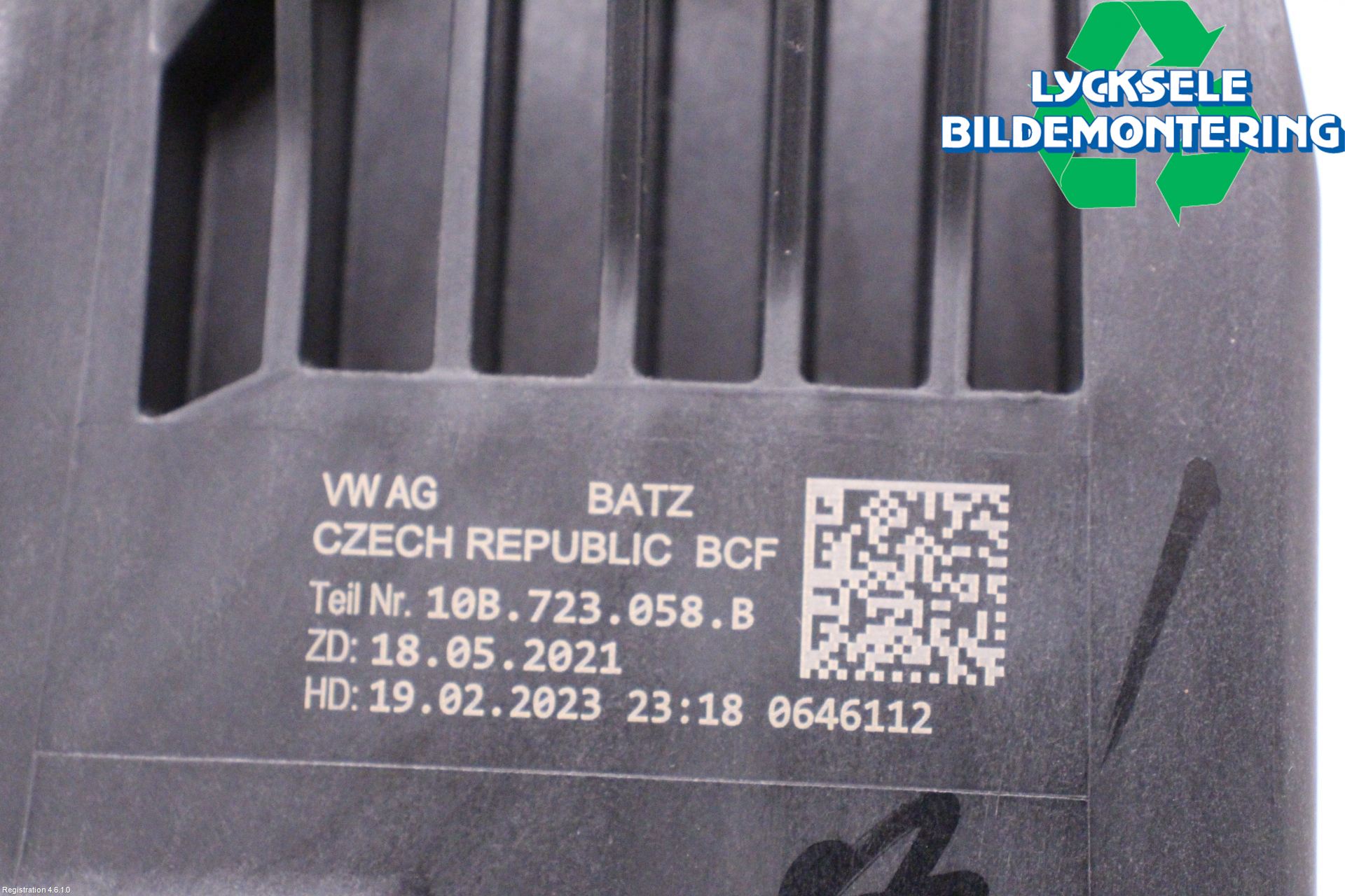 Volkswagen VW ID.4 21- Bromspedal