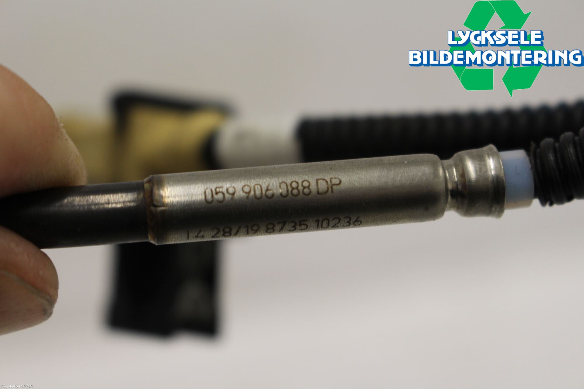 Volkswagen VW AMAROK 2H 10-22 Givare Temp-Tryck Avgas