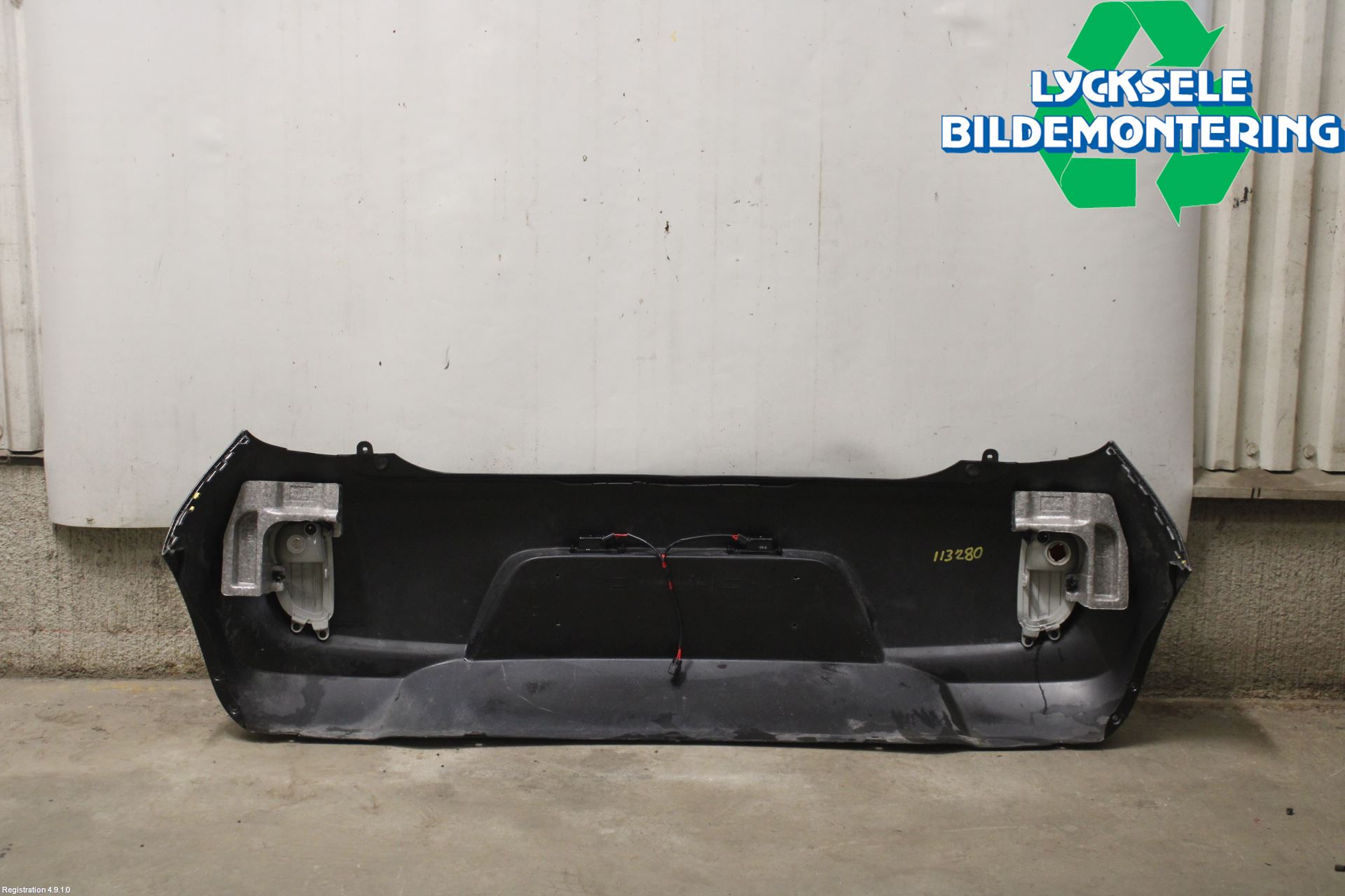 Kia PICANTO 12-17 Stötfångarbeklädnad Bak