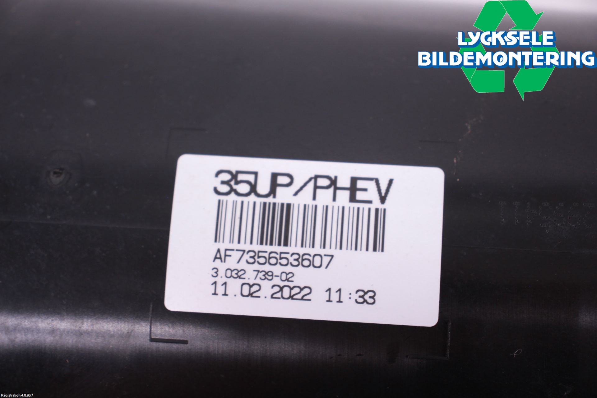BMW 5 G30/G31/F90 17-23 Bränsle Kolkanister