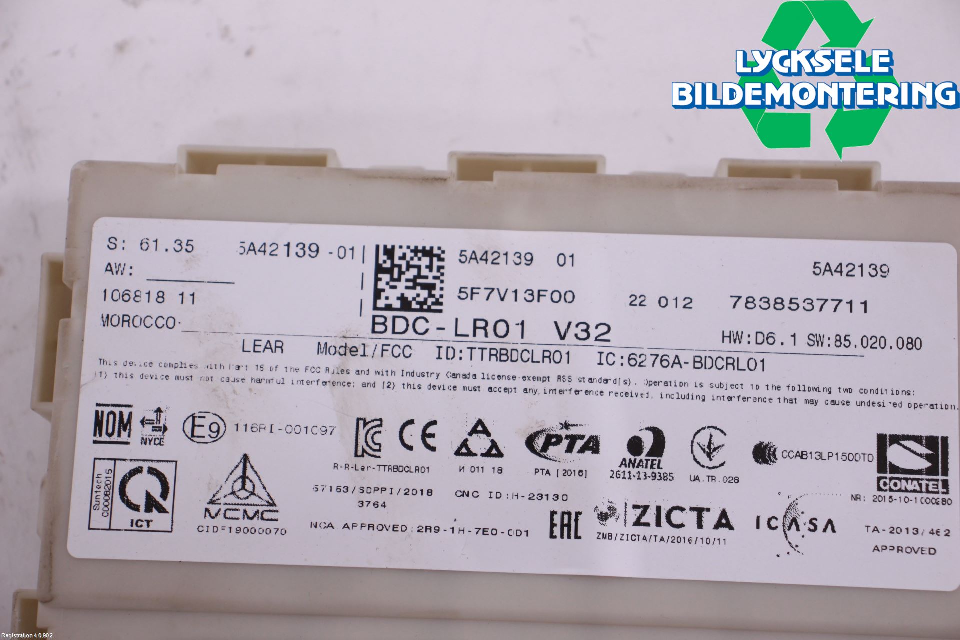 BMW i3 I01 13-22 Säkringsdosa-Elcentral