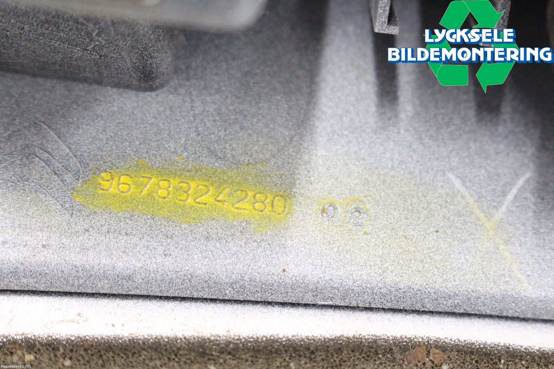 Peugeot 2008 13-20 Spoiler Baklucka