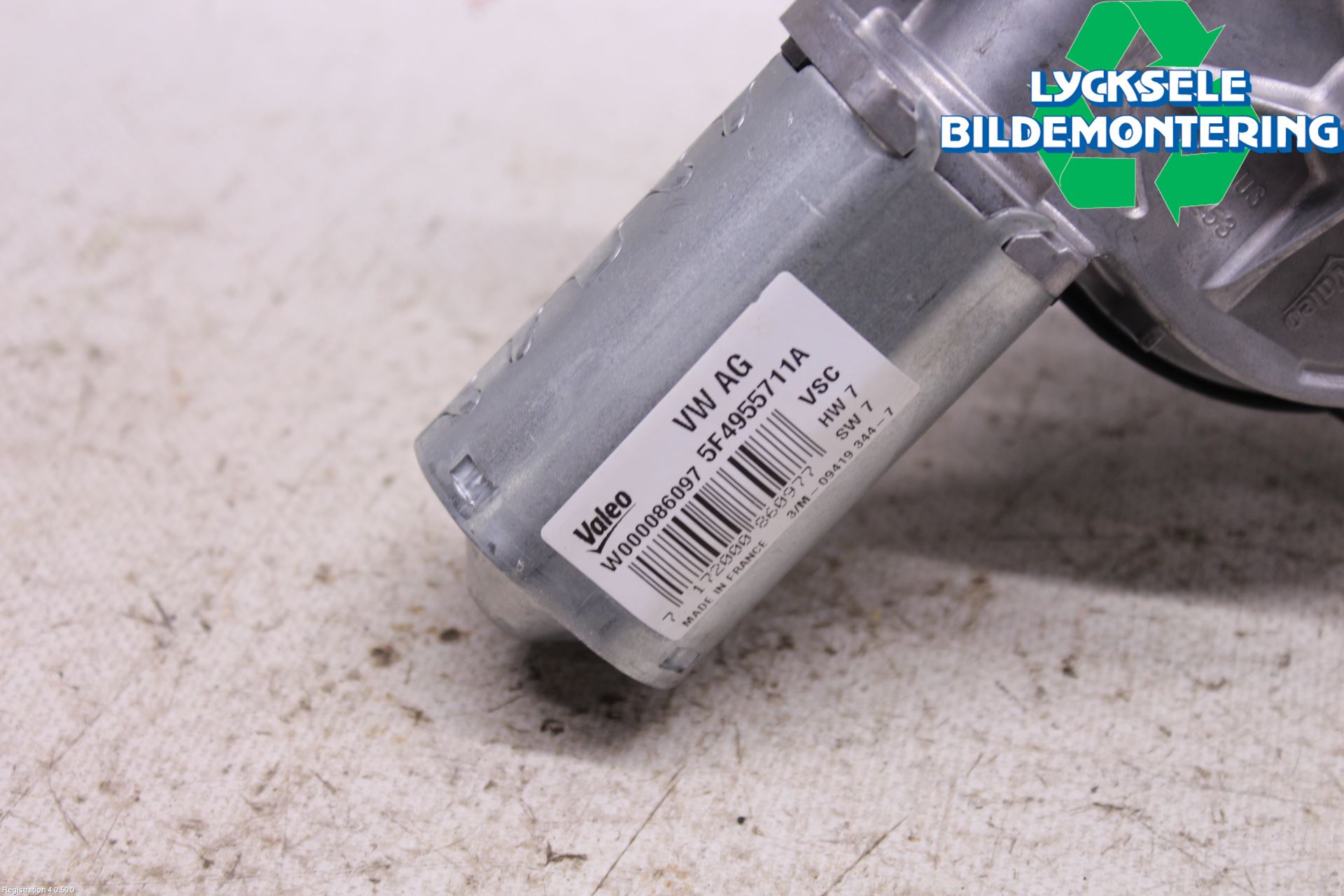 Skoda FABIA 15-21 Torkarmotor Baklucka