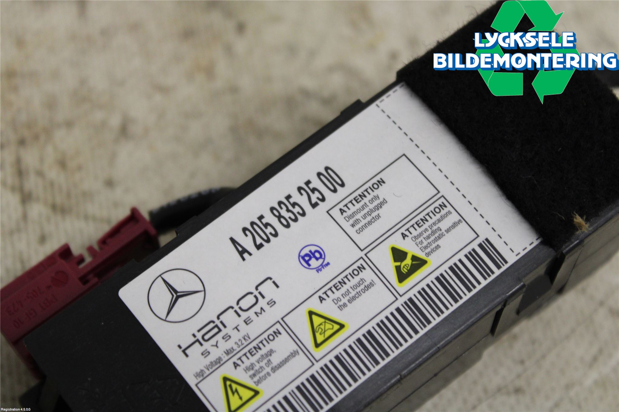 Mercedes-Benz MB GLE-KLASS (W167/V167/C167) 19- Styrenhet CupEvärme