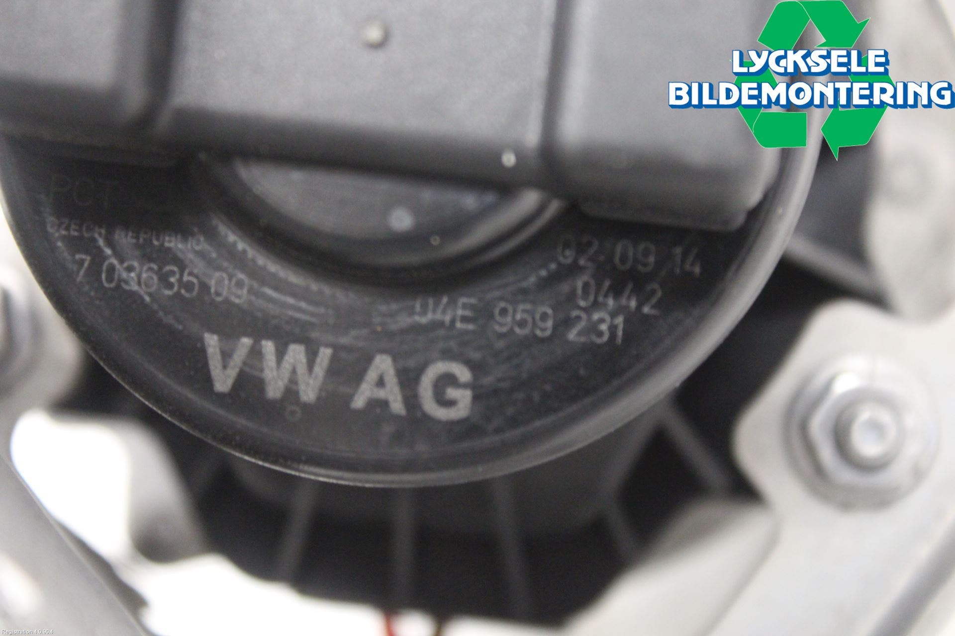 Volkswagen VW PASSAT 15-19 Luftpump-Avgasrening