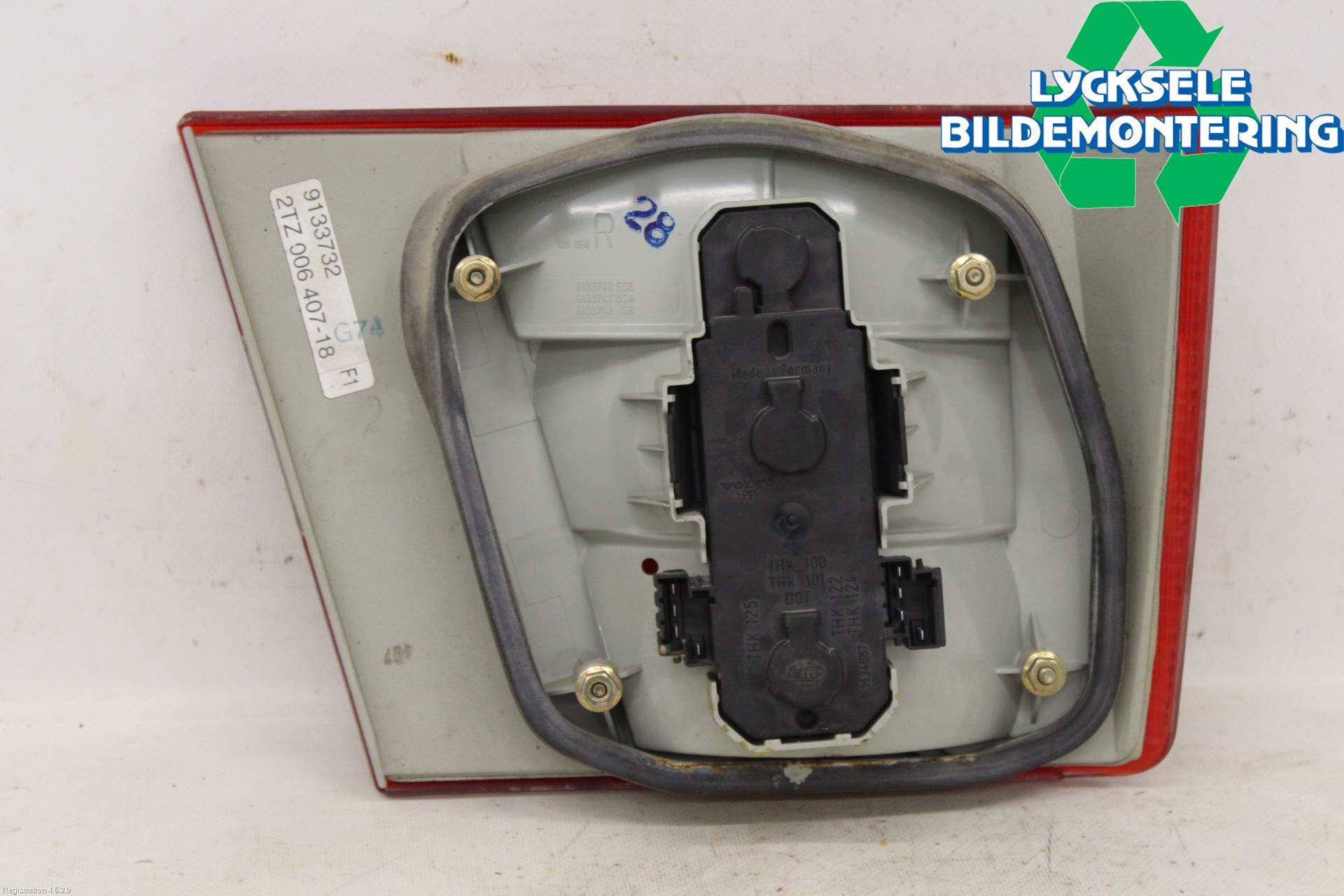 Volvo 940 91-98 Bakljus Lucka Hö