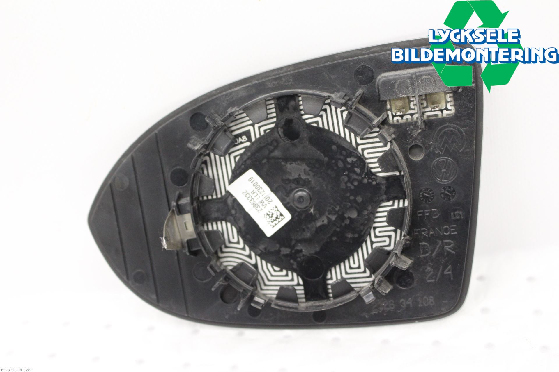 Volkswagen VW PASSAT 20-24 Spegelglas Hö