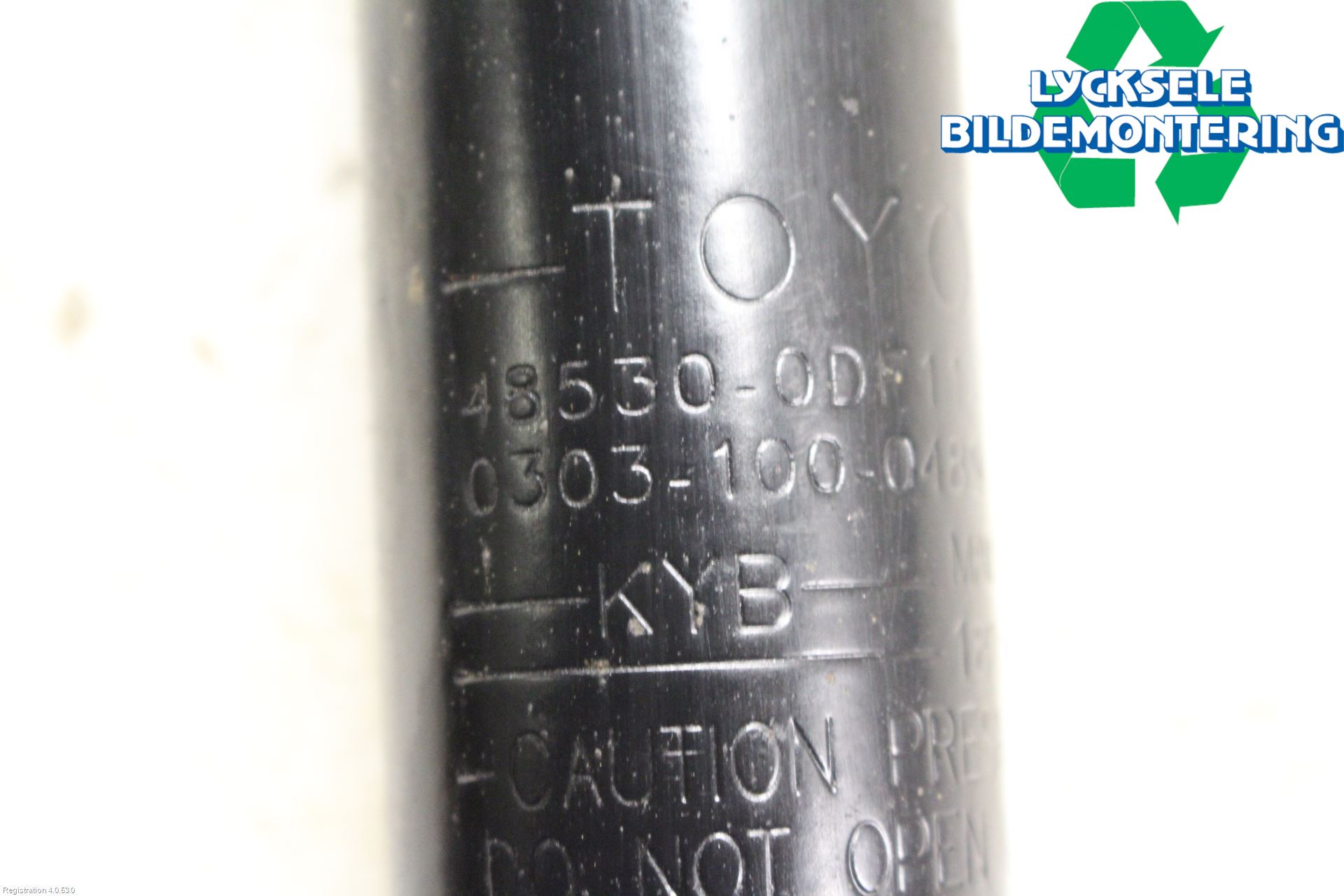 Toyota YARIS XP130 15-20 Stötdämpare Bak