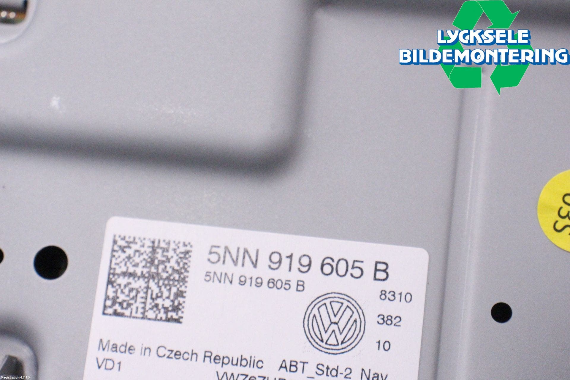 Volkswagen VW TAIGO 22- Bildskärm