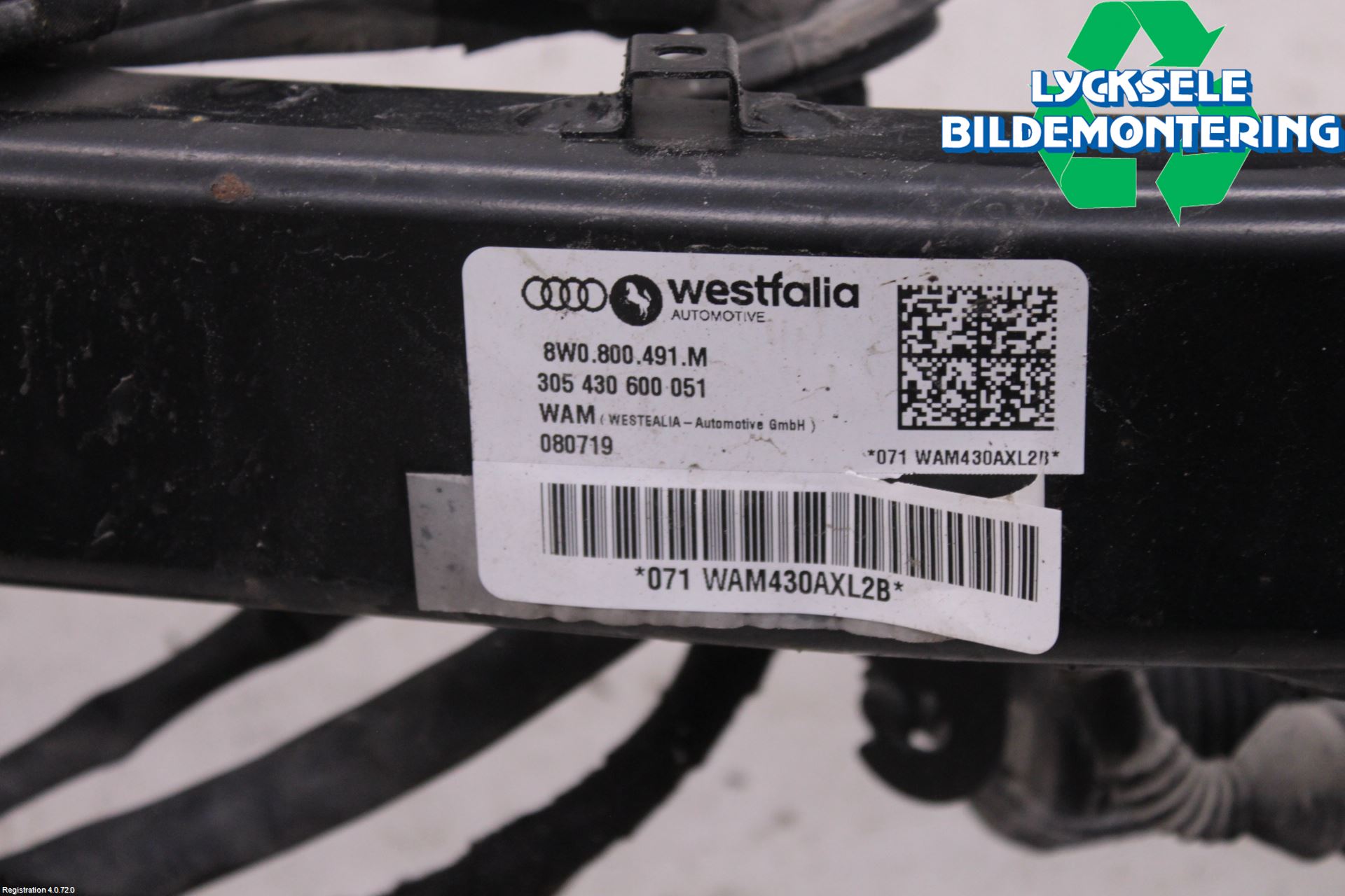 Audi A4/S4 B9 20- Dragkrok