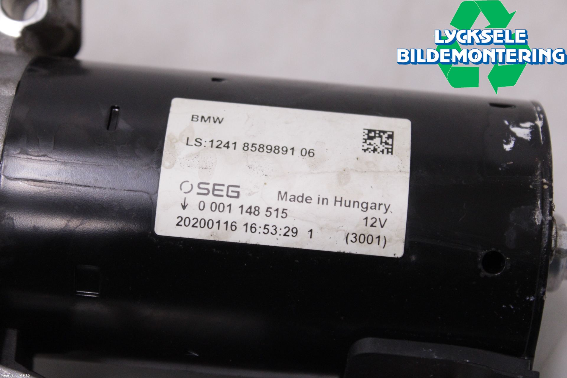 BMW X3 G01 18- Startmotor Diesel