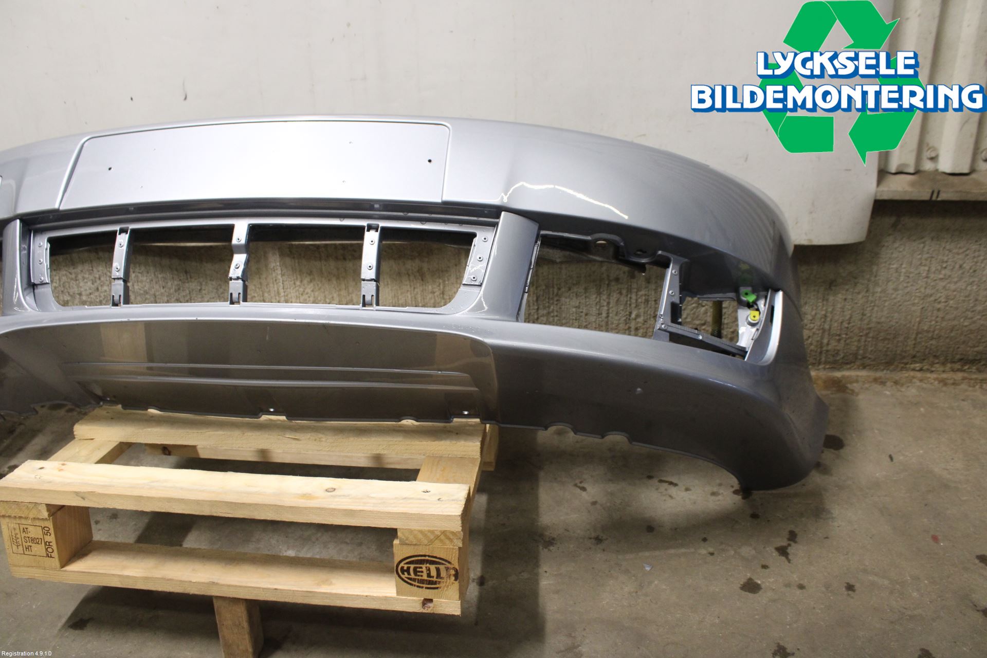 Audi A4/S4 01-05 Stötfångarbeklädnad Fram