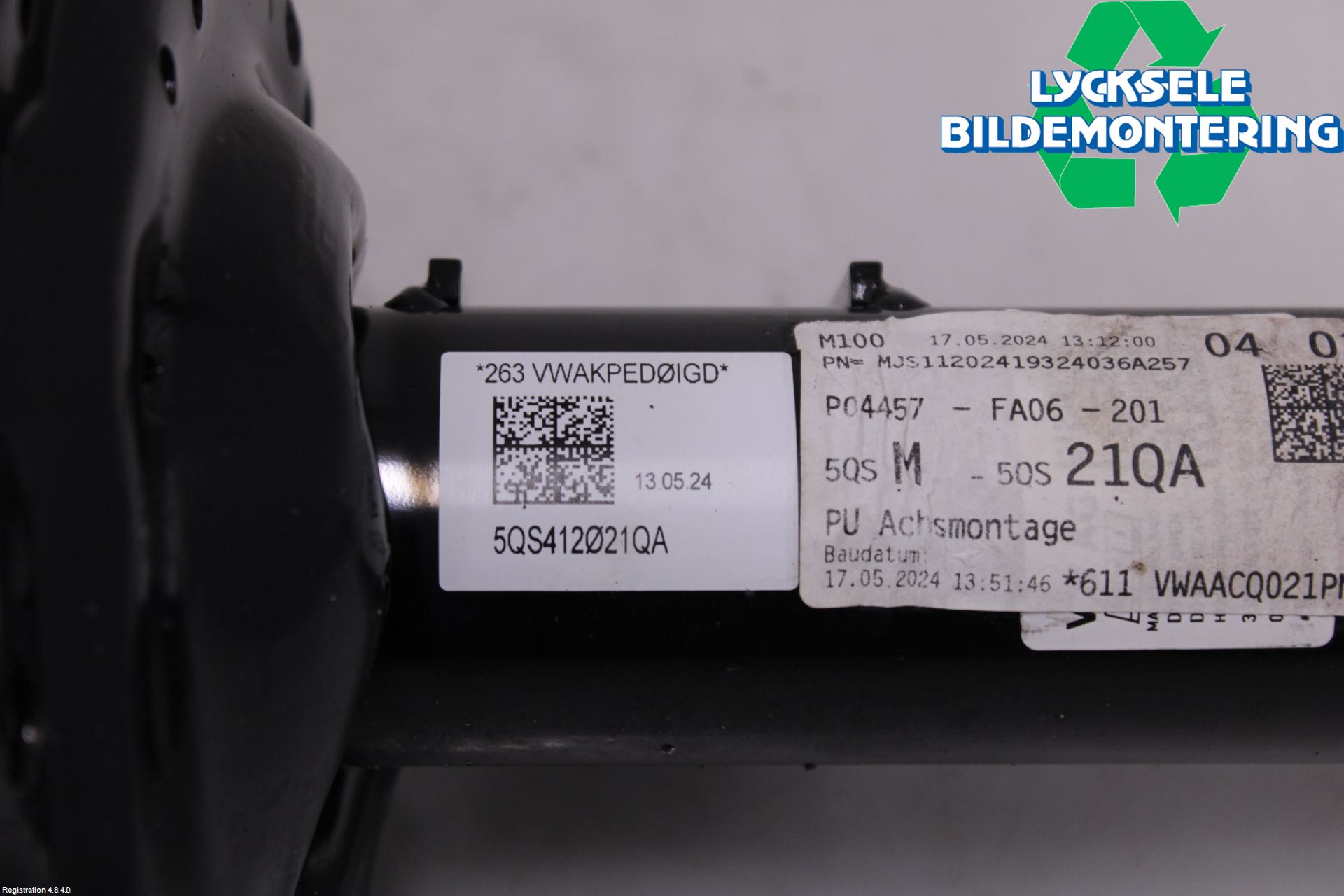 Volkswagen VW TIGUAN 24- Fjäderben Fram Höger
