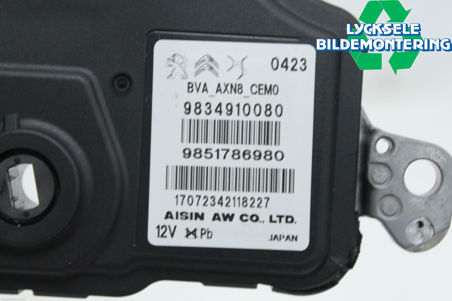 Peugeot 2008/E-2008 20- Styrenhet Växellåda