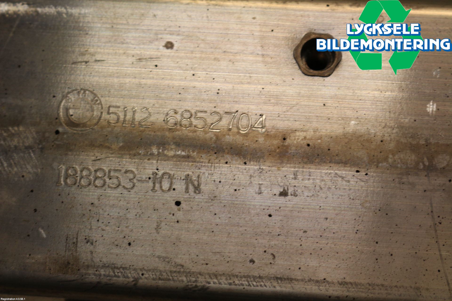 BMW i3 I01 13-22 Stötfångare Deformelement Bak