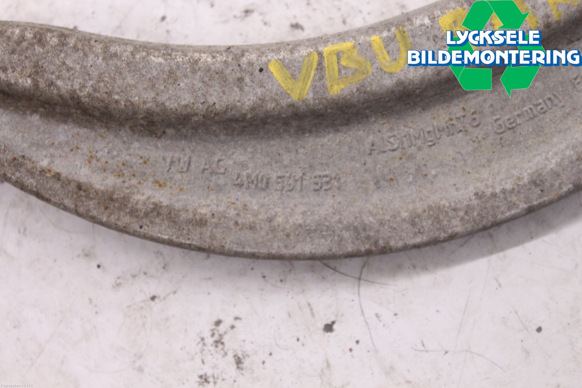 Volkswagen VW TOUAREG CR 18- Bärarm Bak Vänster