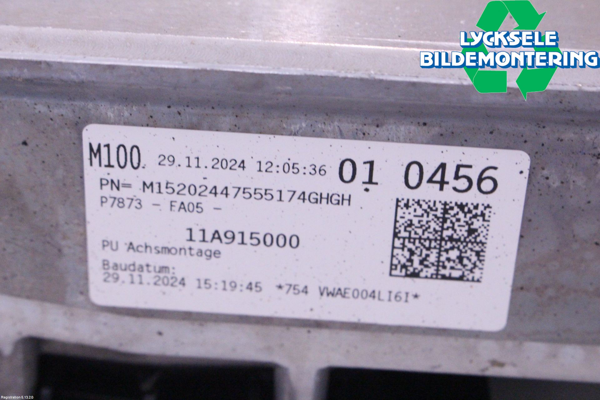 Volkswagen VW ID.7/TOURER 24- Batteriladdare Högspänning