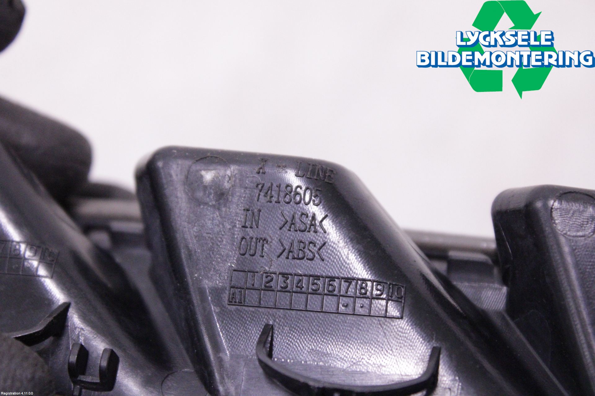 BMW X3 G01 18- List Framskärm Vä