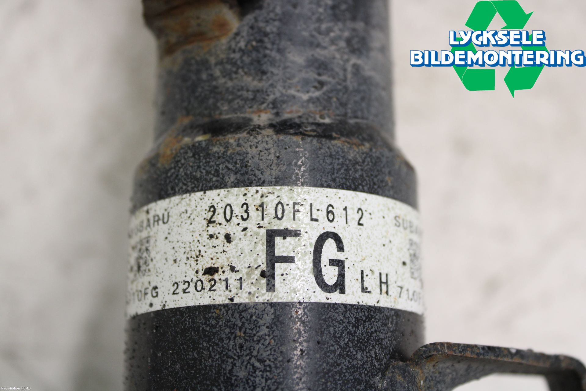 Subaru XV 18-22 Fjäderben Fram Vänster