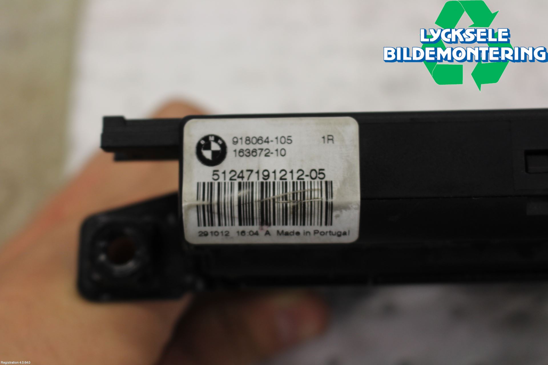 BMW 3 F30/F31/F80 12-19 Låskista Baklucka