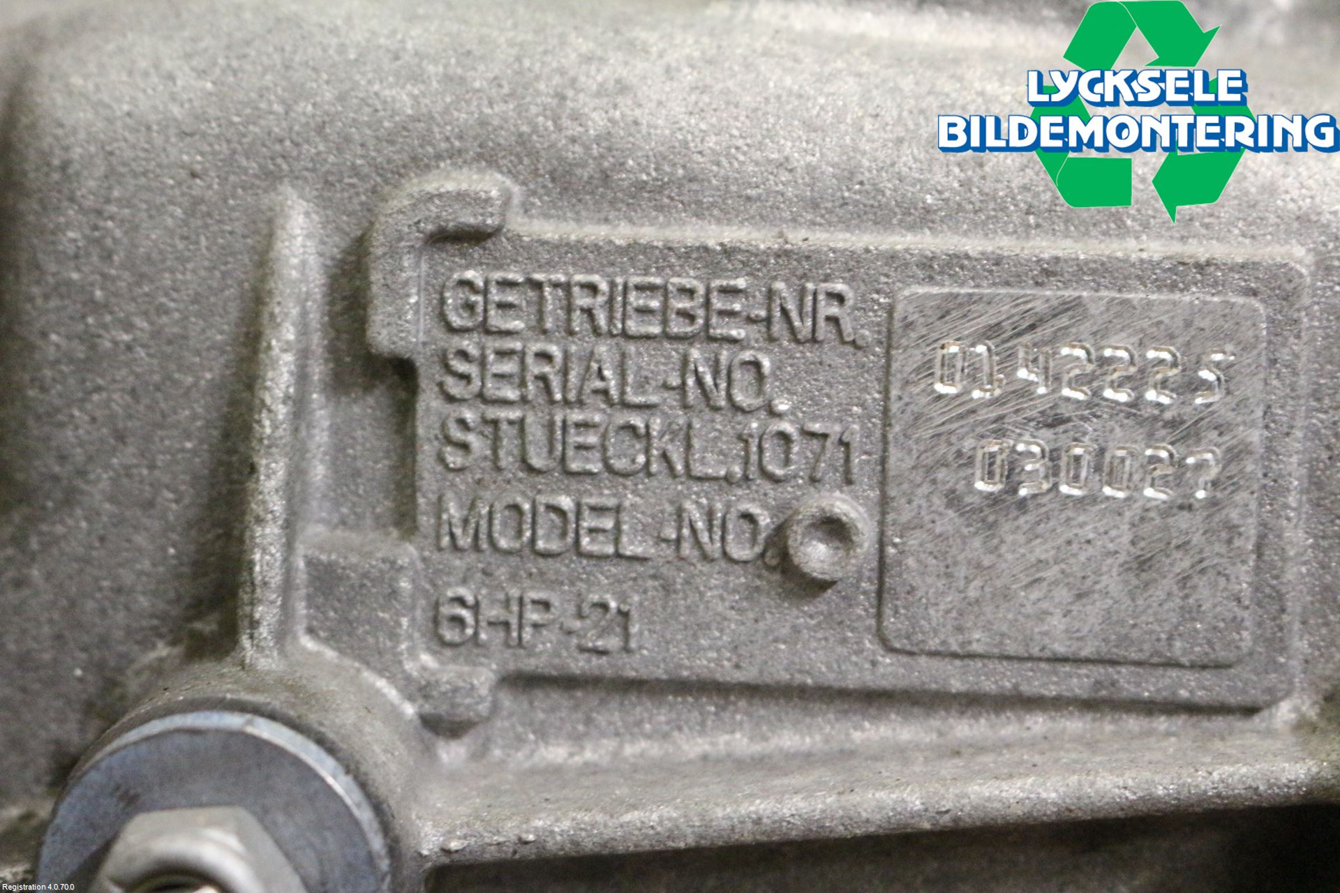 BMW 3 E90/91 SED/TOU 05-12 Växellåda Automat