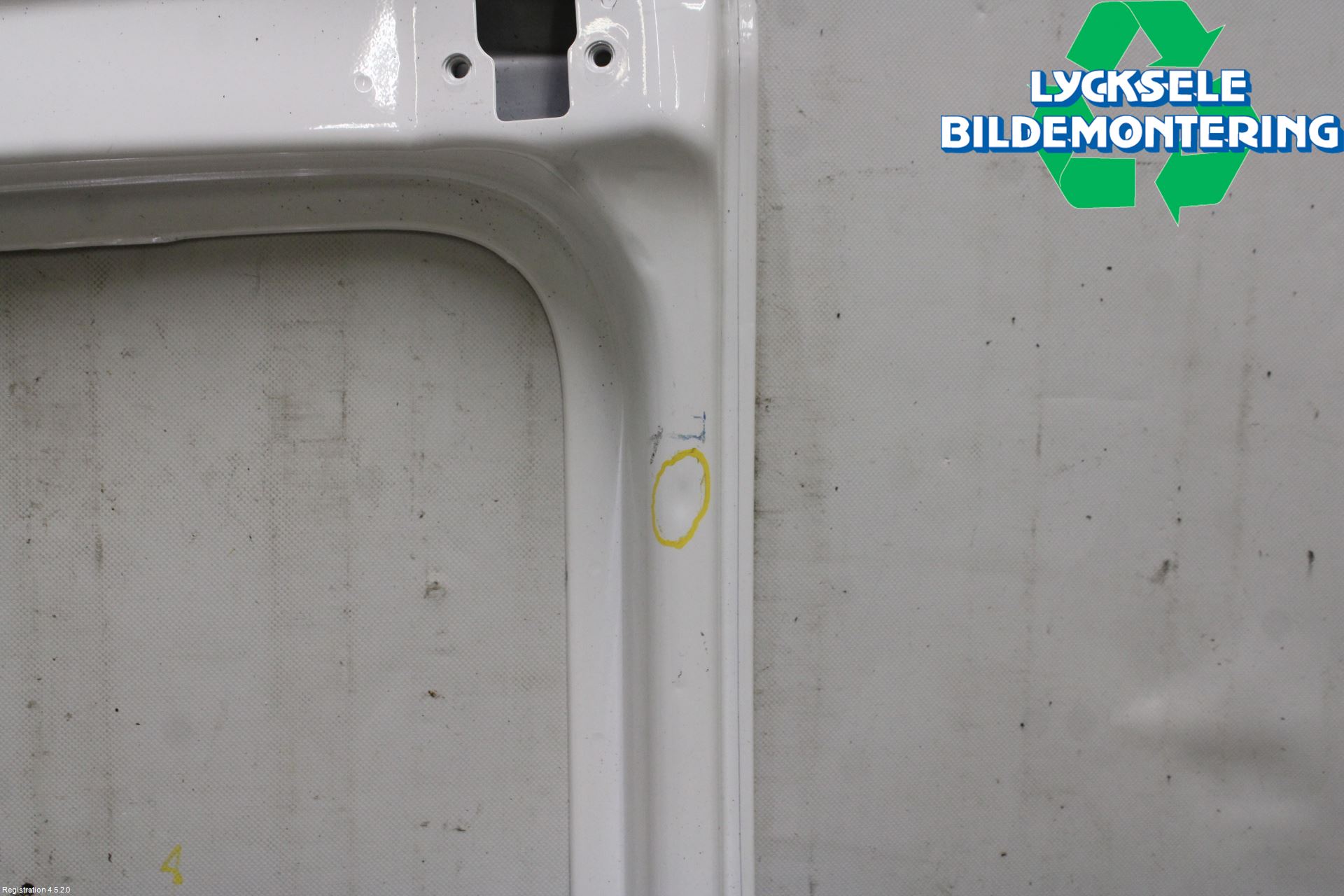 Volkswagen VW CADDY 11-15 Dörr Bak Van-Skåp Höger