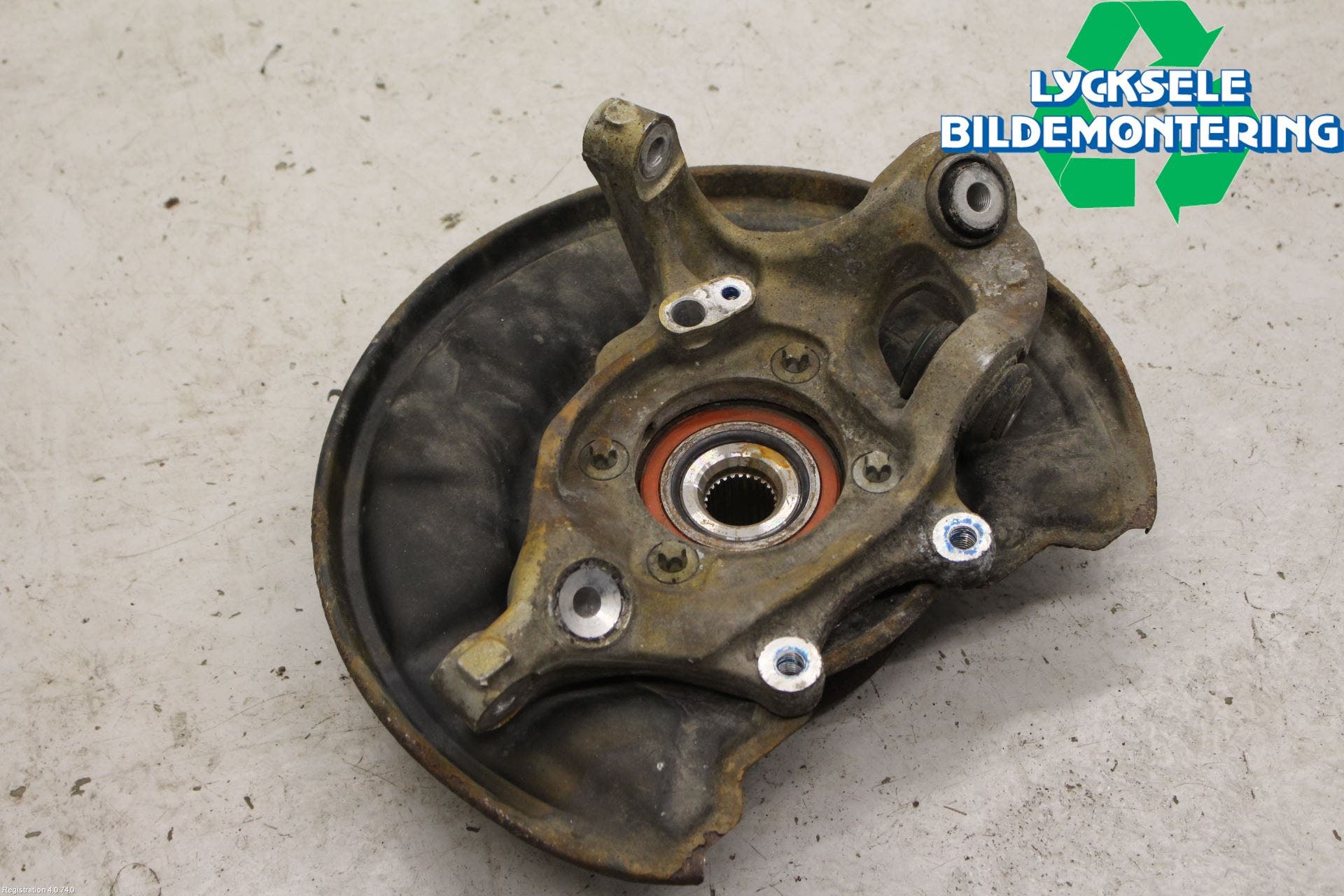 Mercedes-Benz MB C-KLASS (W204) 07-15 Hjullagerhus-Spindel Vä B