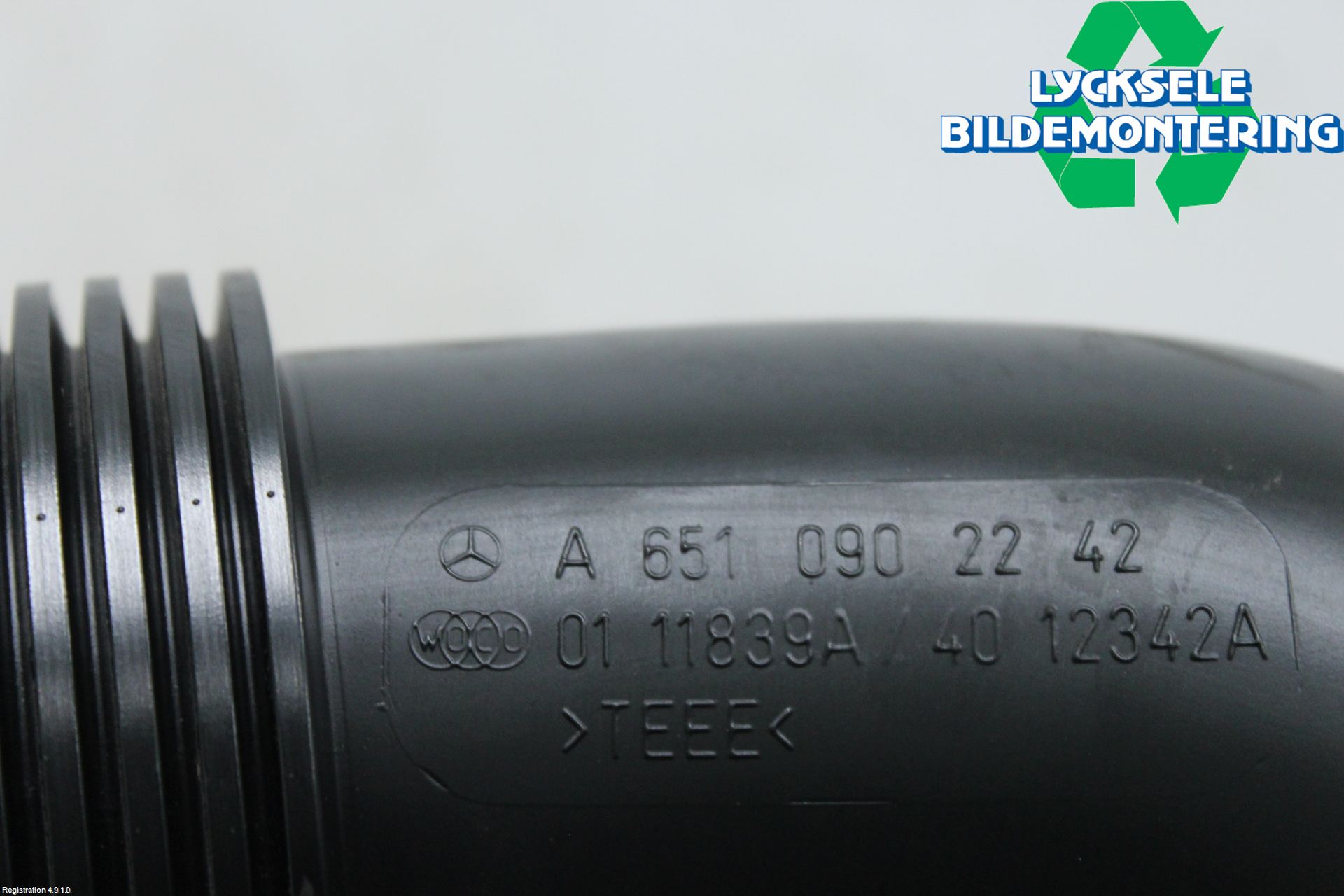 Mercedes-Benz MB CLA-KLASS (C117/X117) 13-19 Injgummibälg-Slang