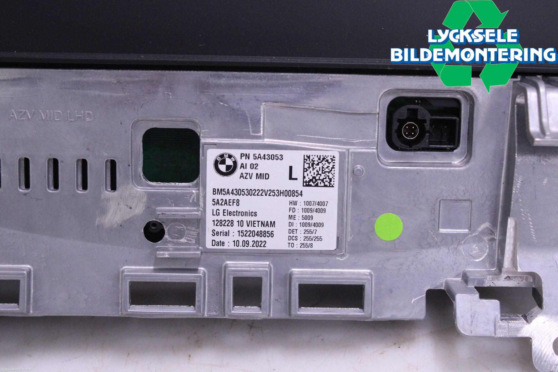 BMW X1/iX1 U11 23- Multifunktionsdisplay