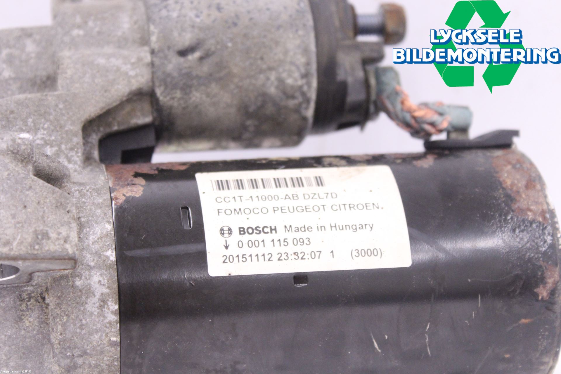 Peugeot BOXER/E-BOXER 15- Startmotor Diesel