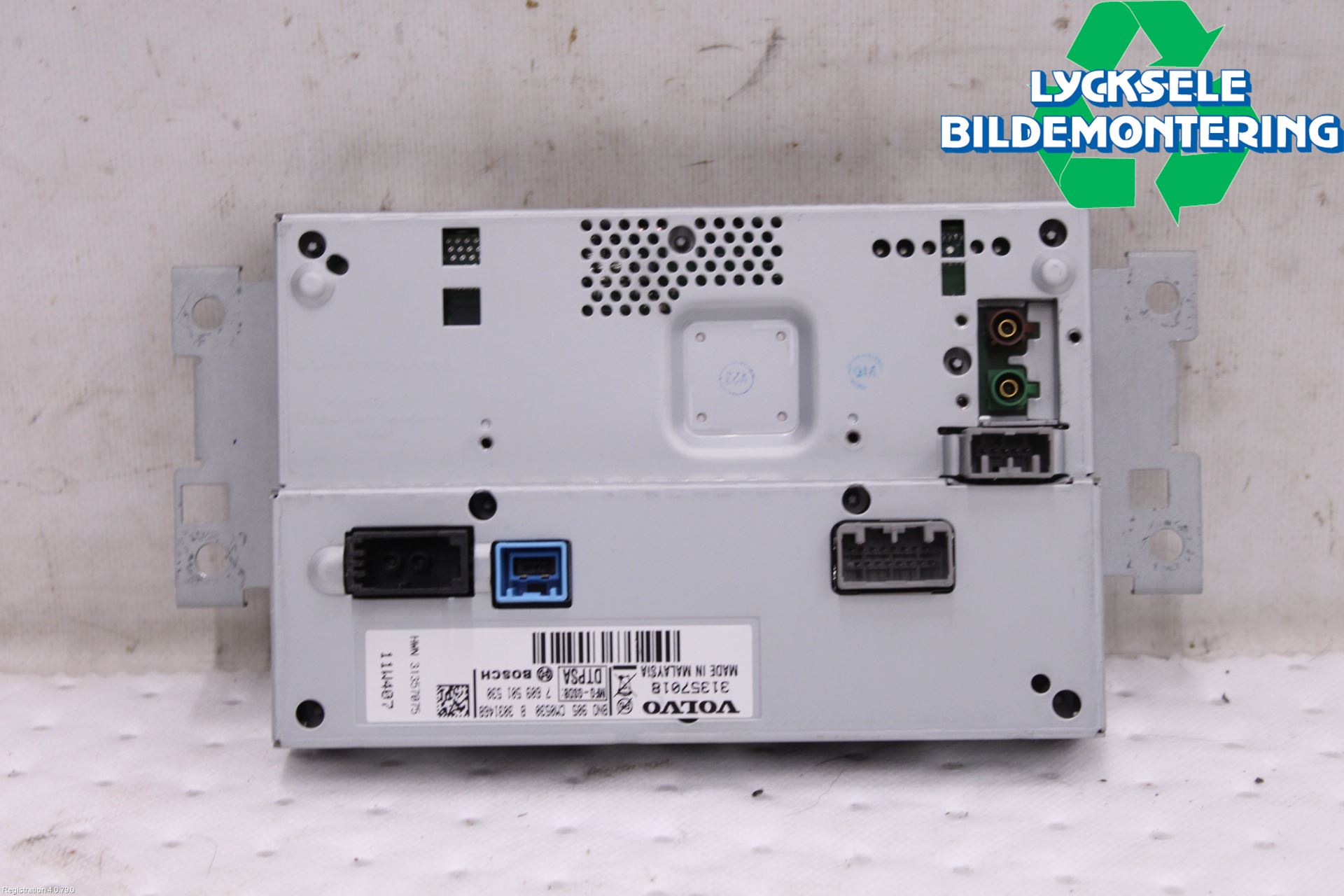 Volvo XC60 09-13 Multifunktionsdisplay