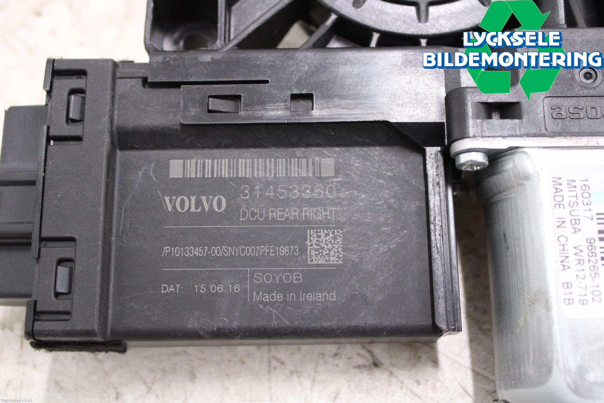 Volvo V90 17->> Fönsterhissmotor