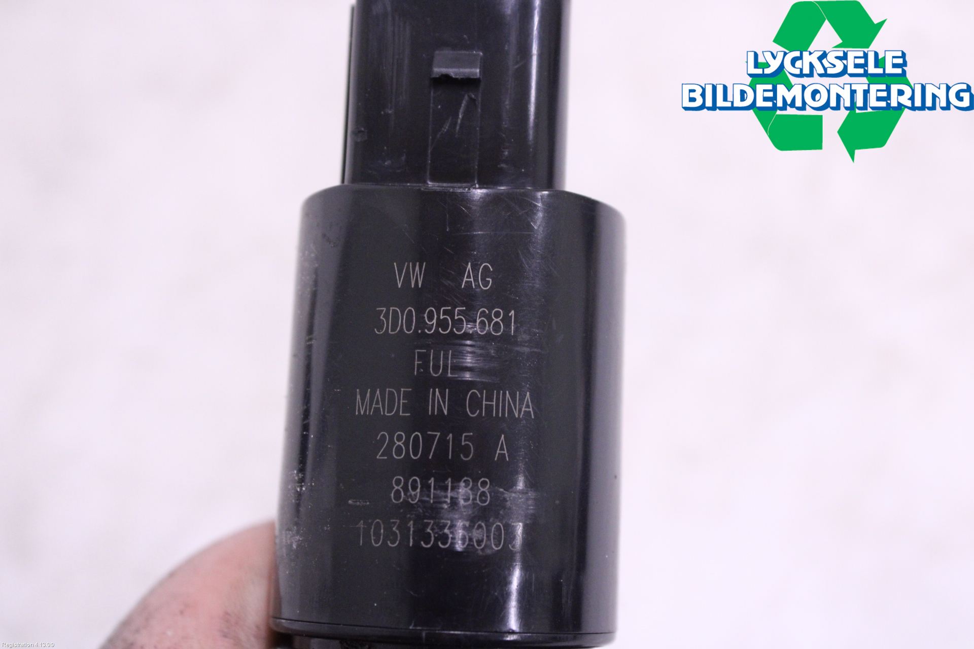 Volkswagen VW PASSAT 15-19 Spolarpump Högtryck