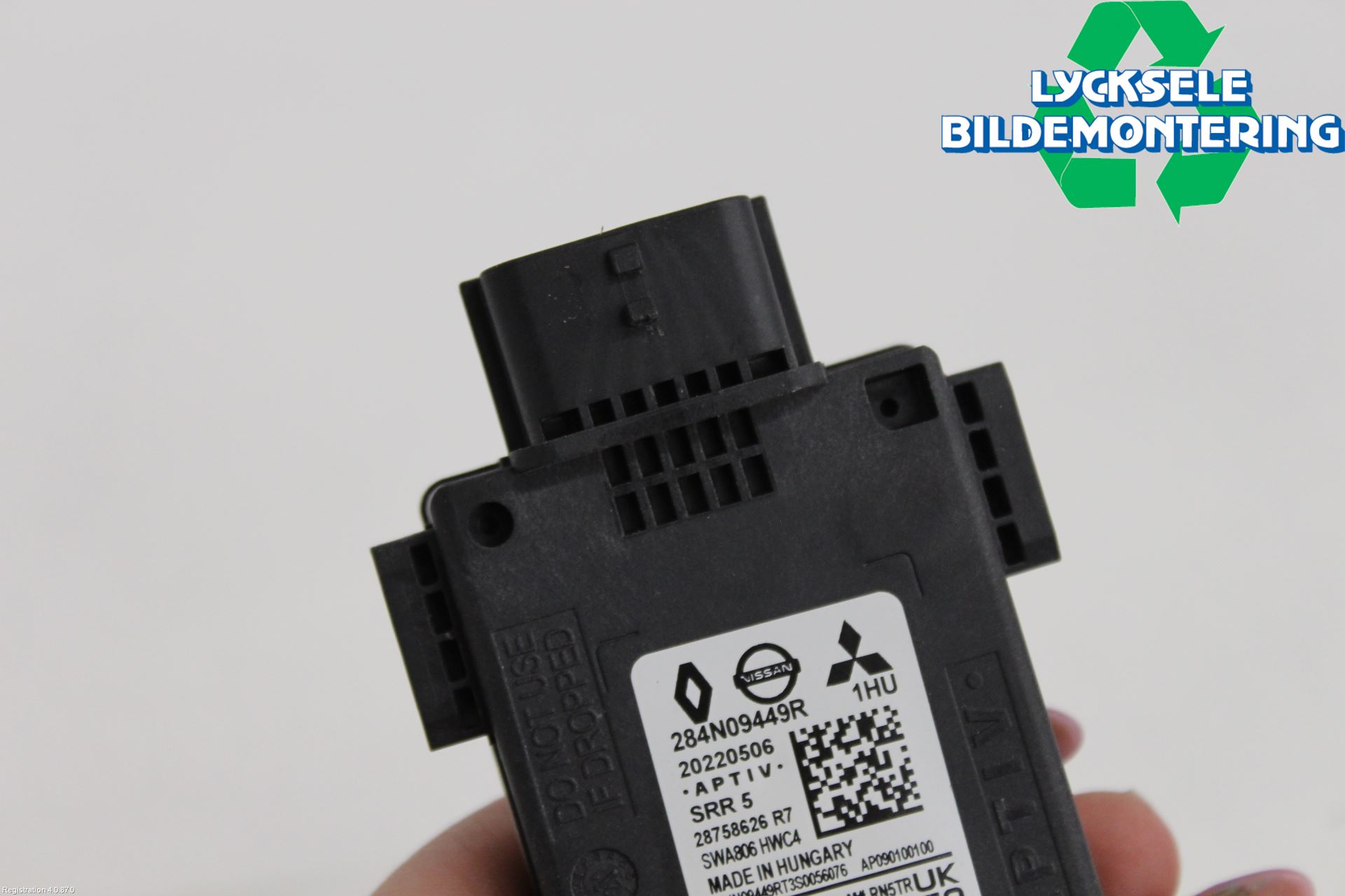 Nissan QASHQAI 21- Sensor Aktivt Kollisionsskydd
