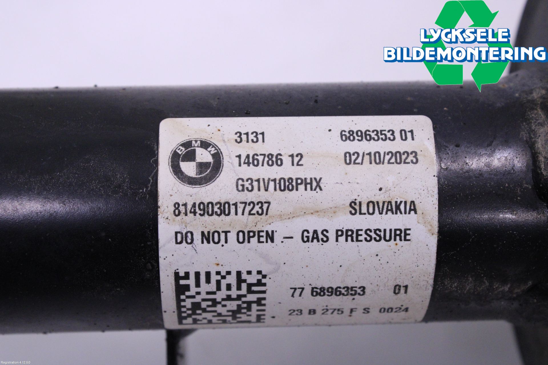 BMW 5 G30/G31/F90 17-23 Fjäderben Fram Vänster