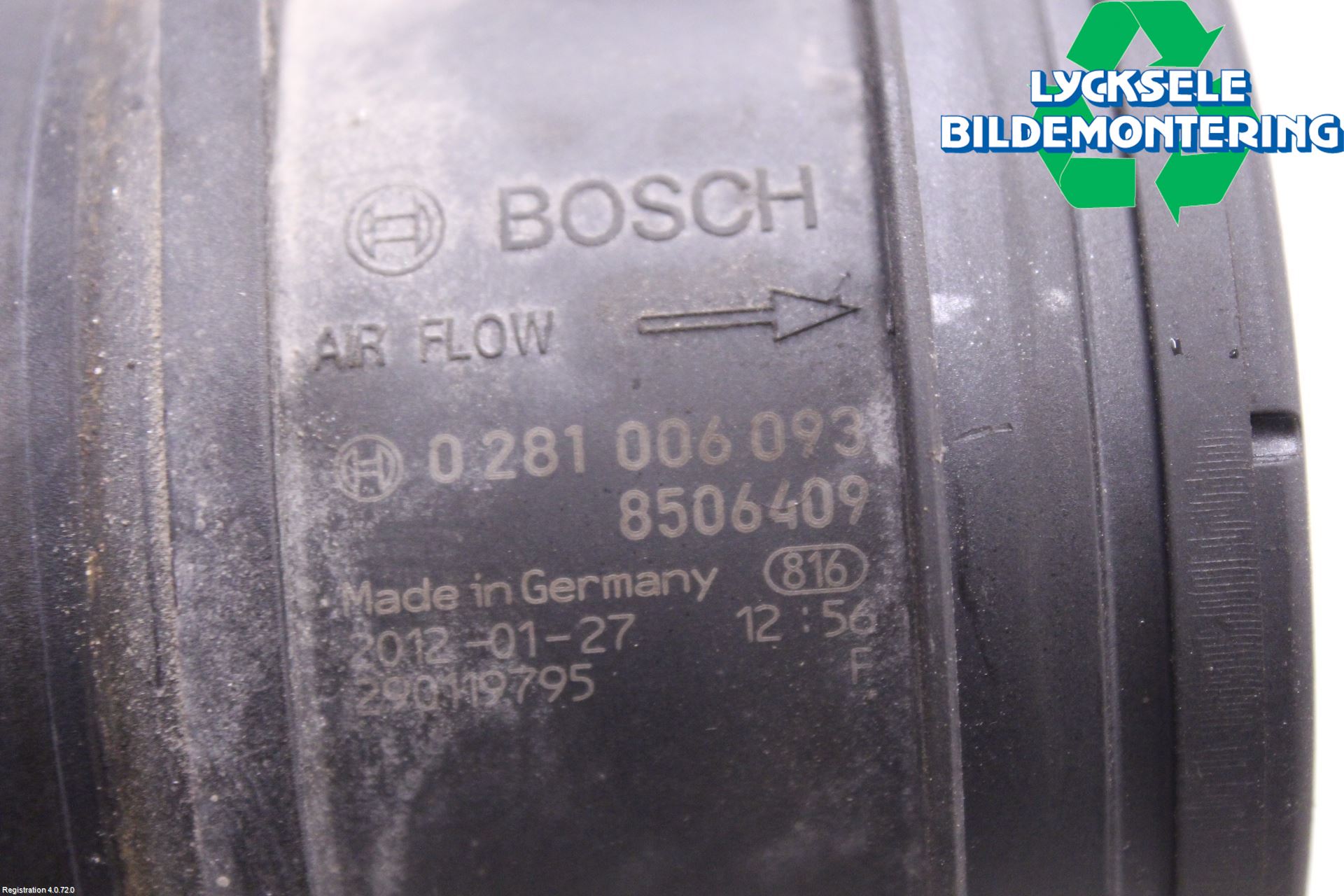 BMW 3 E90/91 SED/TOU 05-12 Injluftmassamätare