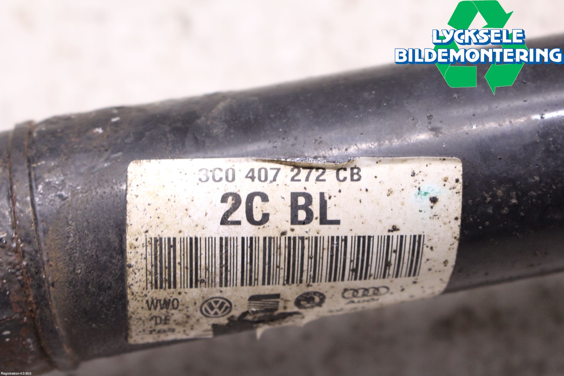 Skoda SUPERB 09-15 Drivaxel Fram Höger