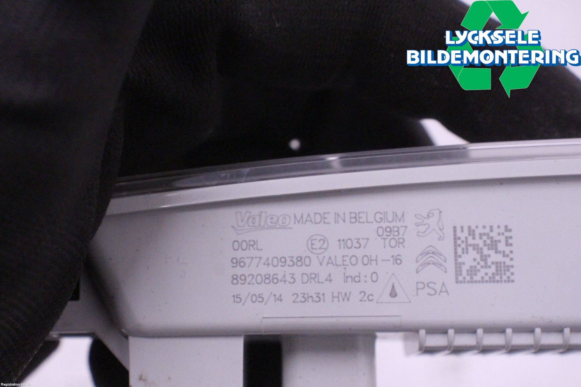 Citroen BERLINGO 08-18 Positionsljus Fram Vä