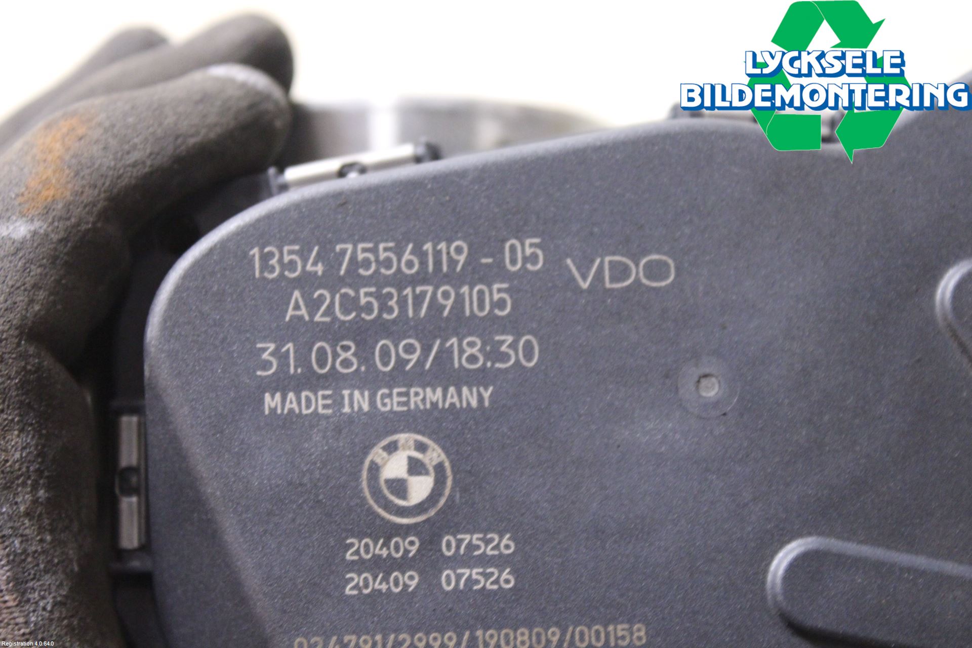 BMW 3 E90/91 SED/TOU 05-12 Injspjällhus