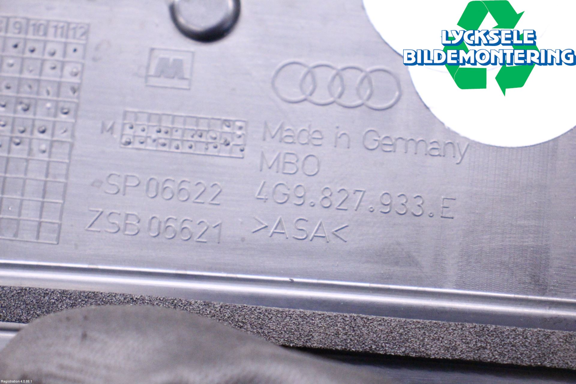 Audi A6 ALLROAD 12-18 Spoiler Baklucka